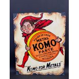 A decorative and contemporary oil on board advertising Komo Paste, 22 1/2 x 28".