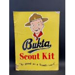 A pictorial showcard advertising Bukta Scout Kit, 14 1/2 x 19".