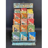 A News Chronicle I-Spy shop display rack, with I-Spy book contents.