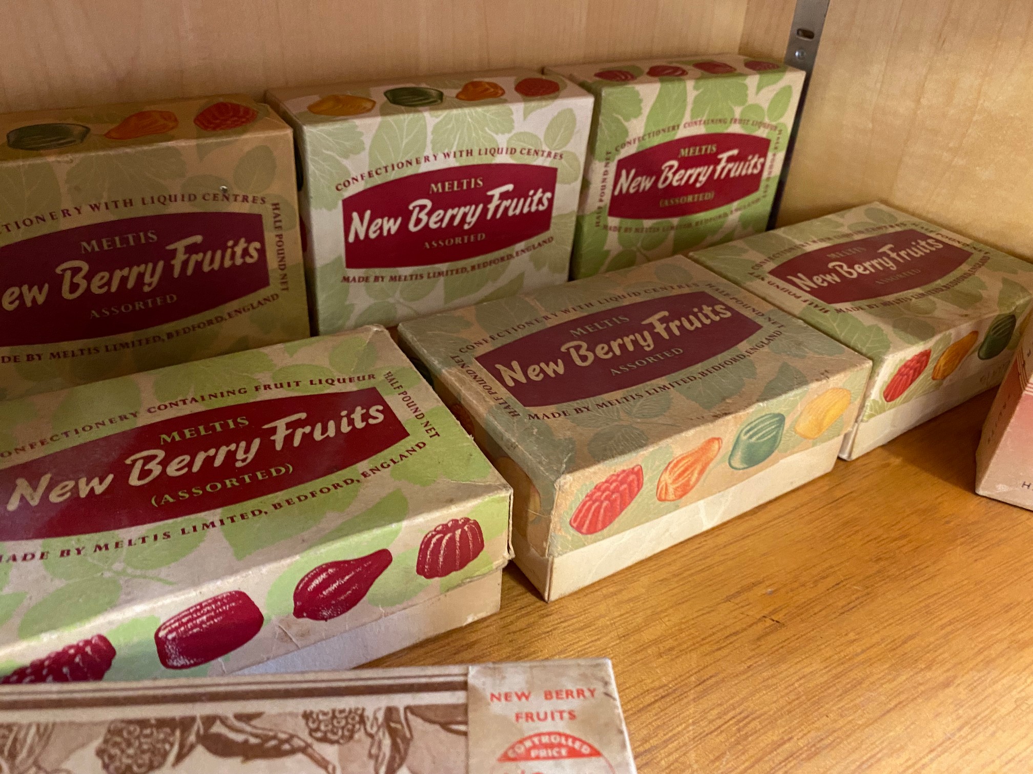 A quantity of assorted packaging from a museum, various berry fruit products. - Image 2 of 2