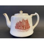 An Oswaldtwistle Co-operative Society Ltd Jubilee Souvenir 1866-1916 teapot.