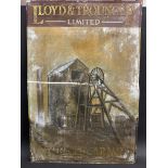 A Lloyd & Trouncer Limited 'The City Arms' pub advertising sign, 30 x 44 1/4".