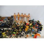 A large quantity of modern Action Man and accessories (2 boxes).