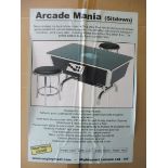 A boxed (unopened) Arcade Mania (Sitdown) game by Mightymast Leisure - 150+ arcade games in a