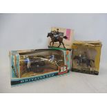 A boxed Britains American Civil War cannon and figures, two circa 1960s, boxes poor, Confederate