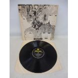 Beatles Revolver, second pressing with sepia front cover, mono, vinyl and cover in VG+ condition.