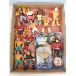 A selection of original issue American wrestler figures.