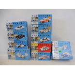 A collection of 10 Vanguards Classic Emergency vehicles, police force etc.
