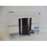Boxed Sony Playstation 3 (unchecked).