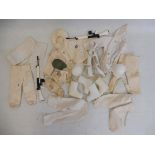A quantity of Action Man arctic uniforms and accessories.