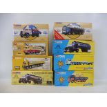 Eight boxed Corgi Famous Haulage lorries etc. and others, good condition.