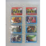 Ex-trade stock - two packs, each with 42 ET cards, mint in package.