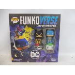 A boxed set of Funko Pops, Batman DC.