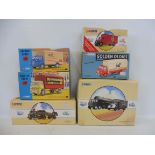 A selection of classic heavy haulage model lorries etc.