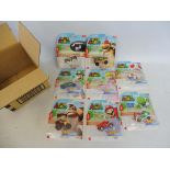 A trade pack complete, in excellent condition - Mattel Hot Wheels, carded, Super Mario, various (8