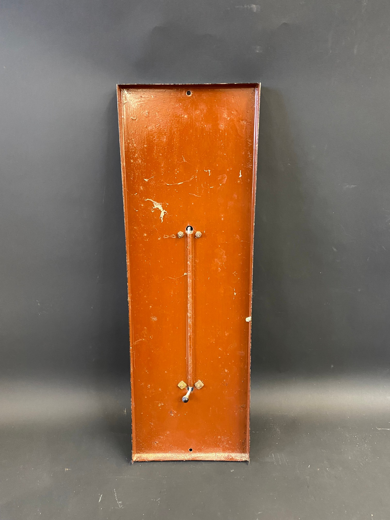 A Nosegay Cigarettes enamel thermometer, 7 1/2 x 22 1/2". - Image 5 of 5