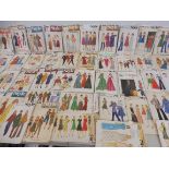 A collection of sewing patterns - approx. 58 Style Misses sizes 8-18, mostly 1970s, two 1980s,