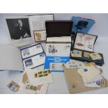 An official 'Year of the Scout' first day cover collection, containing first day covers of boy