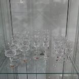 A large quantity of Orrefors Glassware, to include Sherry Glasses, Tumblers, etc, some with