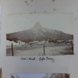 Boer War Interest; An album containing approx. 200 photographs, with annotated notes including '
