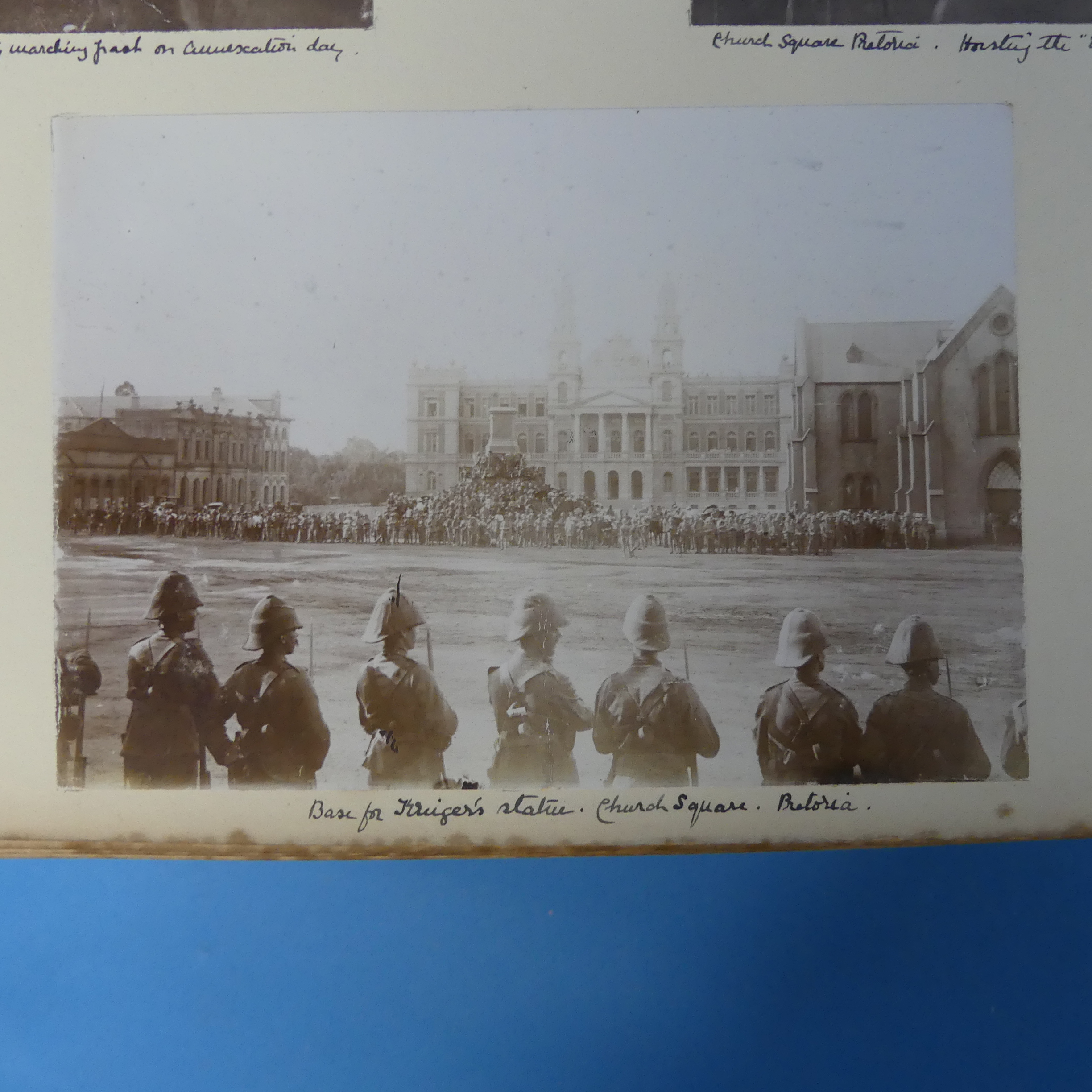 Boer War Interest; An album containing approx. 200 photographs, with annotated notes including ' - Image 2 of 14