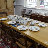 A Royal Worcester 'Evesham' pattern part Dinner Service, to include Dinner Plates, Dessert Plates,