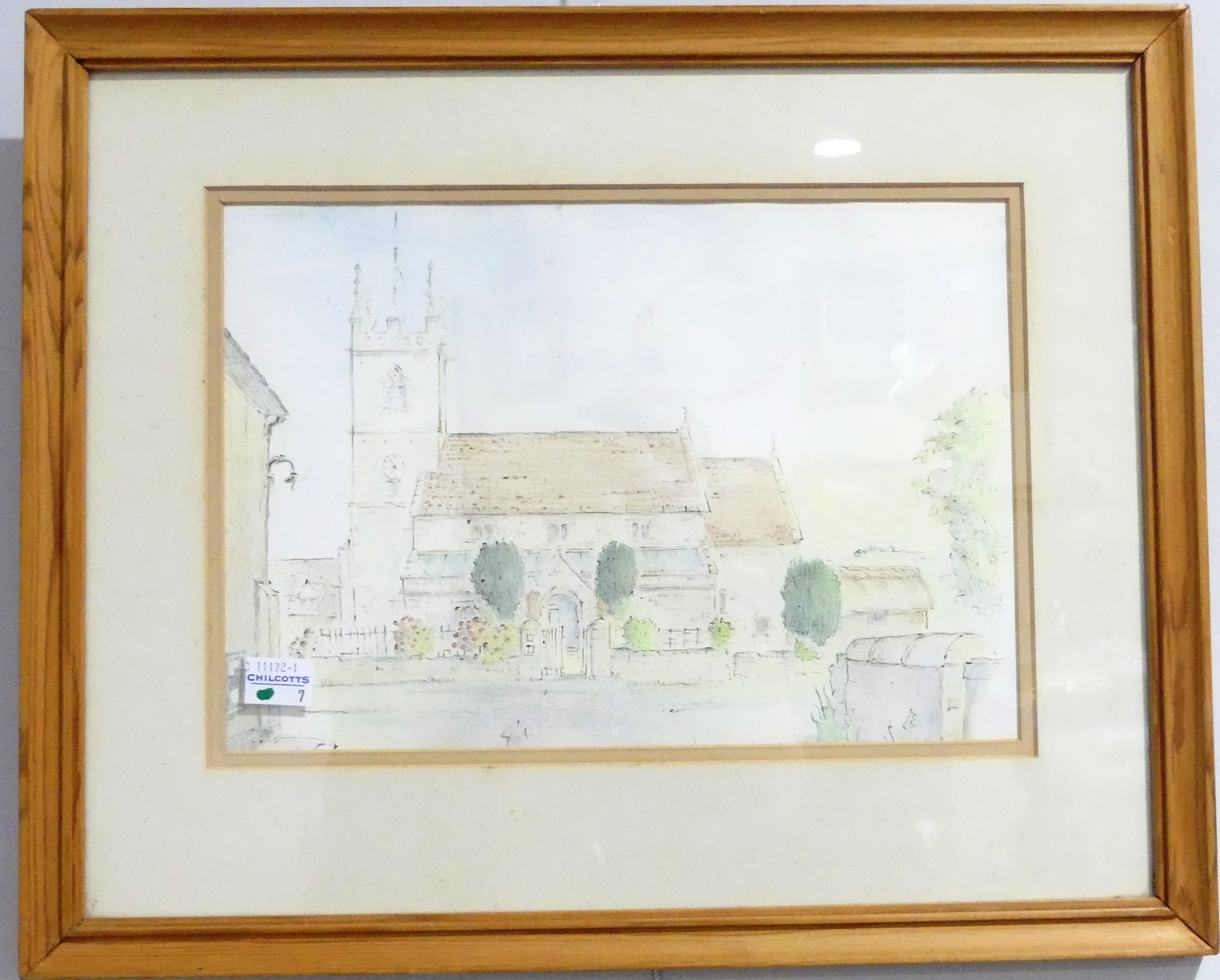 Norman Smith (b.1949), Sutton Mill, Norfolk - under Reconstruction, watercolour, signed, artist's - Image 5 of 5