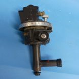 A WW2 period British Artillery Dual Sight No.9 Mk1, dated 1944, lacks case, together with two