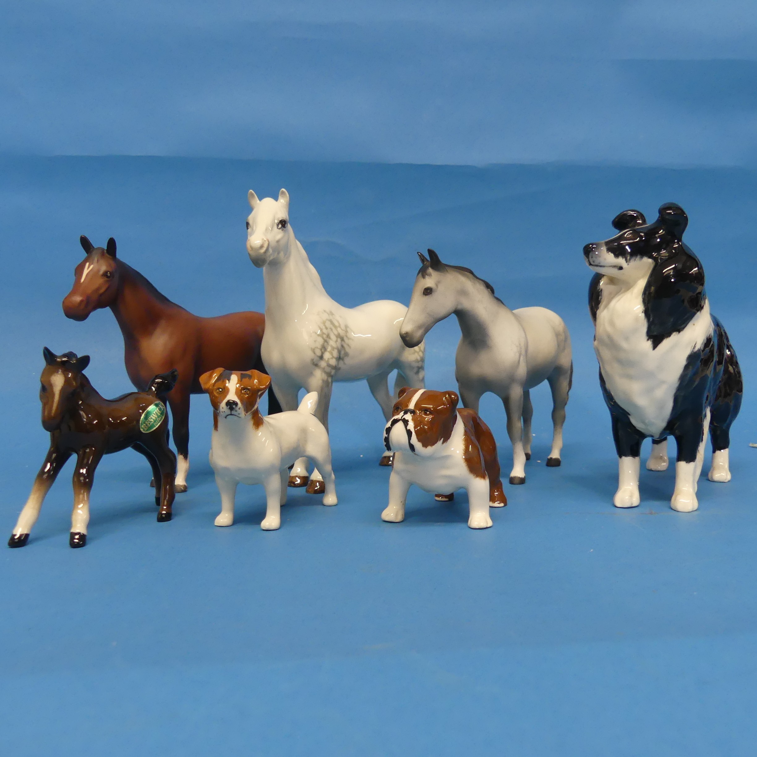 A small quantity of Beswick, to include Grey Mare 1991 in Matte, Welsh Pony, Foal, Stallion, Jack