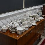 An extensive Paragon Bone China 'Country Lane' Dinner, Tea and Coffee Service, to include Cake