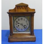 An early 20thC Mantel clock W 24cm x H 34cm x D 16cm