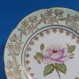 A Spencer Stevenson floral pattern Tea Set, for twelve-place setting, comprising Cups, Saucers,