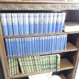 Antique style book bindings; Charles Dickens, Bunyan, Scott et al., 13 volumes of Charles Dickens (