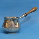 A George III silver Brandy Warming Pan, by Henry Chawner & John Eames, hallmarked London, 1796, of