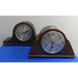 An Art Deco Mantel clock with a early 20thC Mantel Clock (2)