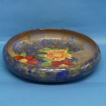 A Royal Doulton 'Wild Rose' pattern Bowl, numbered D6227 to base.