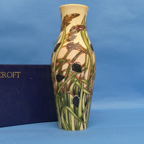 A Moorcroft 'Savannah' pattern limited edition Vase, designed by Emma Bossons, with impressed and - Bild 2 aus 3