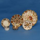 A Royal Crown Derby 1128 pattern Plate, 'Old Imari', 15cm diameter, First Quality, together with