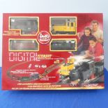 Lehmann LGB G Gauge 78255 Digital Starter Set, including two 0-4-0T locomotives, two rolling