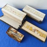 A quantity of Microscope Slides, including biology and medical slides, some marked Physical