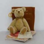 A Steiff limited edition George teddy bear, for Teddy Bears of Witney, 1109 of 2000, in original bag