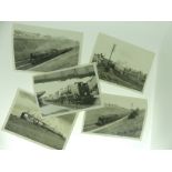 Railwayana; A large quantity of photographs of trains, mostly black and white, together with 35mm