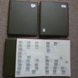 Stamps; A mainly mint collection of Great British Definitive Issues, in three albums and a stockbook