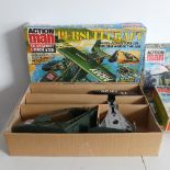 Four boxed 1970's Palitoy Action Man Accessories: An Action Man Training Tower, with escape Slide