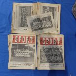 Football Programmes / "Sport" Magazine, a collection including Liverpool v. Exeter City F.A.Cup