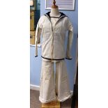 A circa 1940s Sailors Outfit, note the sailor served on minesweeper duty in the South China Sea,