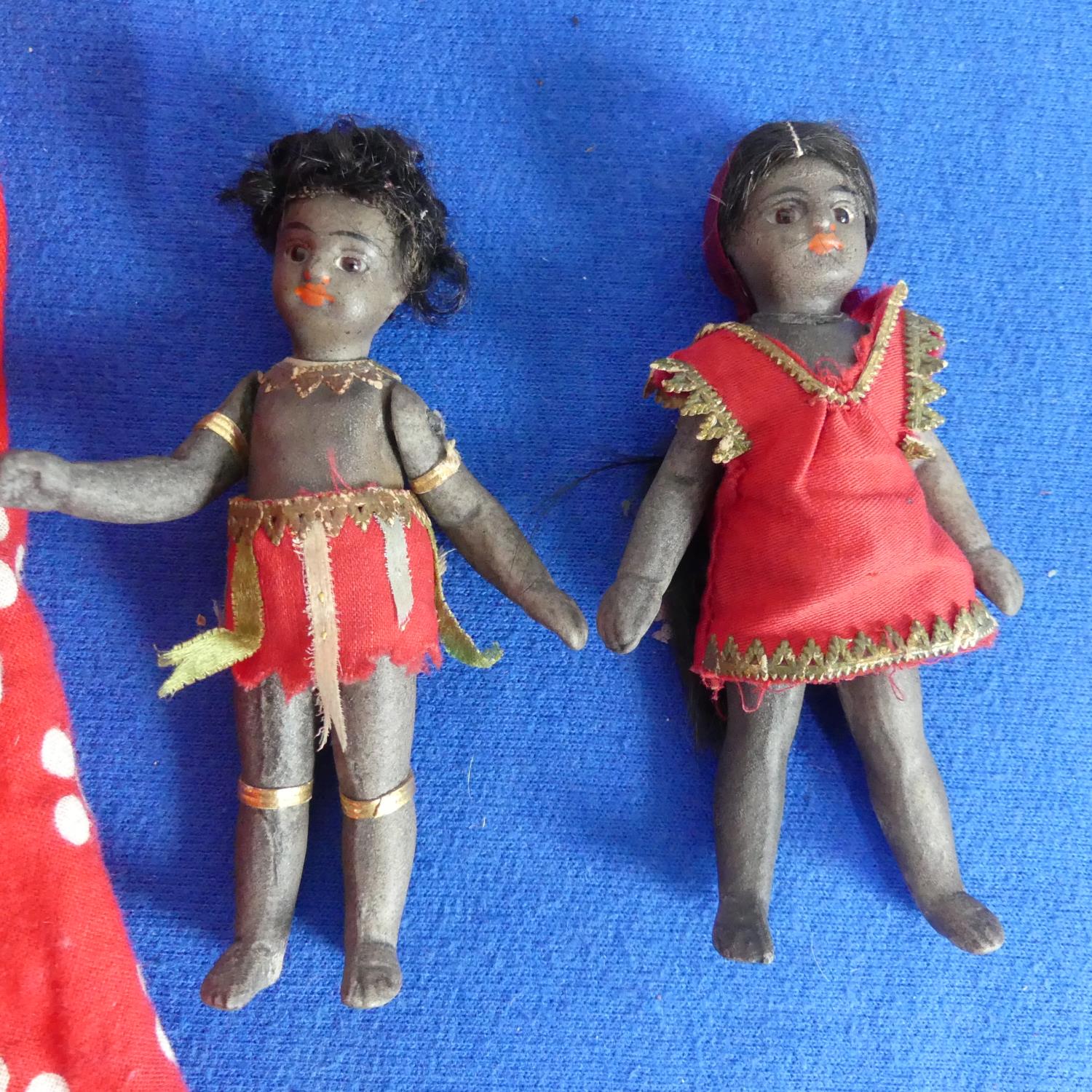 An Armand Marseille bisque headed doll, stamped to reverse 390 with sleeping eyes, open mouth, teeth - Image 3 of 4