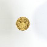 An Austrian 1 Ducat gold Coin, dated 1915.