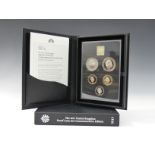 The Royal Mint 2017 United Kingdom Proof Coin Set, Commemorative Edition, a five coin set with Royal