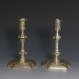 A pair of Elizabeth II silver candlesticks, by Garrard & Co Ltd., hallmarked London, 1966, in an